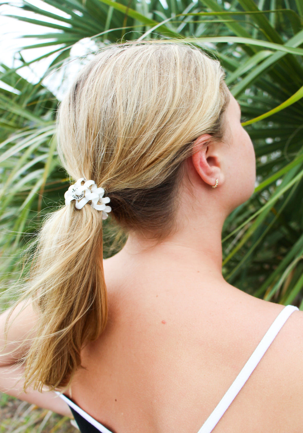 Coconut White Large Hair Coils - 3 Pack